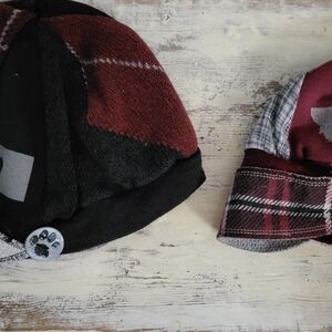 Jax Plaid Women's Hat in Red and Black